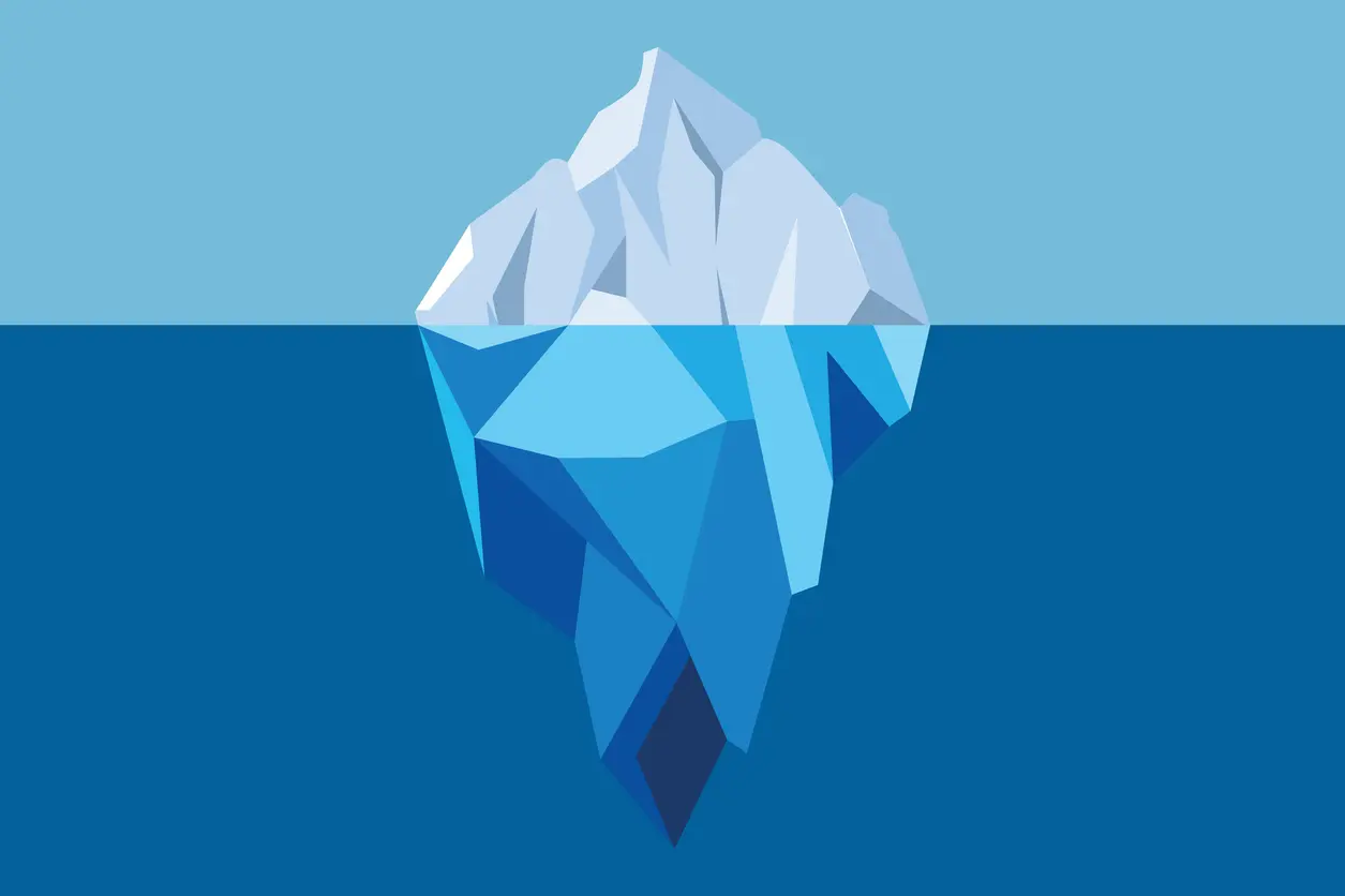Iceberg illustration